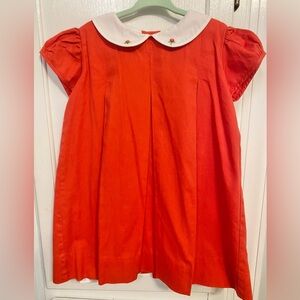 TPP red pleat dress